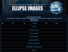 Tablet Screenshot of ellipseproductions.com